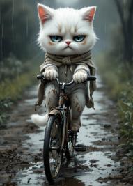 The cat was called poor