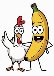 chicken banana